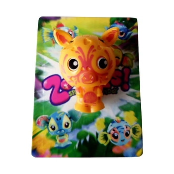 Фигурка Zebrina Zoobles Azoozia 4.5 см желтая (367-9)