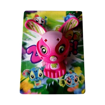 Фигурка Blanche Zoobles Petagonia 4,5 см розовая (367-7)