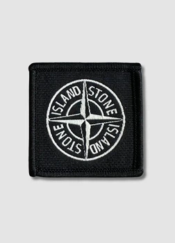 Патч нашивка Стон Айленд (Stone Island) Patch Program Luxe Чорний
