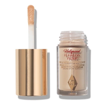 Фильтр 3 в 1: тональная основа, хайлайтер, сияющая база Charlotte Tilbury Hollywood Flawless Filter Mini 3 Fair 5.5 мл