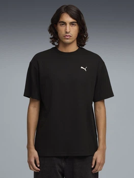 Футболка длинная мужская Puma Essentials Elevated 69201801 M Black (4069161650598)