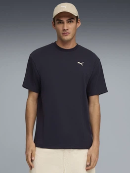 Футболка длинная мужская Puma Essentials Elevated 69201816 XL New Navy (4069161726965)