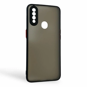 Чехол для телефона Oppo A31 с высокими бортами с защитой камеры черный