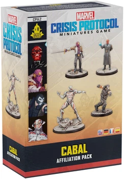 Dodatek do gry planszowej Atomic Mass Games Marvel Crisis Protocol: Cabal Affiliation (edycja angielska) CP142 (841333122652)