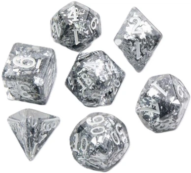 Zestaw kostek do gry Gamegenic Candy-like Blackberry (4251715405031)