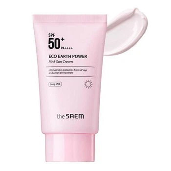 Сонцезахисний крем для проблемної шкіри The Saem Sun Eco Earth Power 50 мл