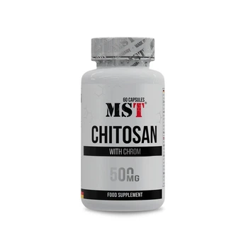 Хітозан та хром MST Nutrition Chitosan with Chrom, 60 капсул