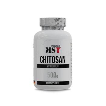 Хітозан та хром MST Nutrition Chitosan with Chrom, 120 капсул