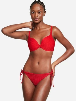 Купальник раздельный женский Victoria's Secret 833588192 40DD-2XL Красный (1159849176)