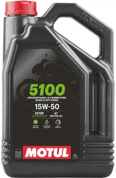 Моторна олива Motul 5100 4T 15W-50 4 л (104083)