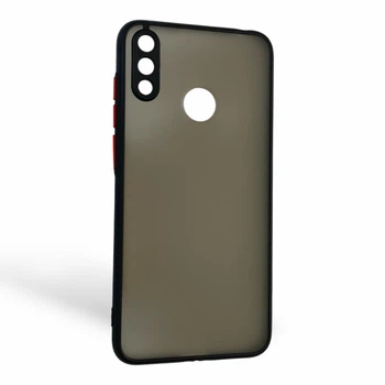 Чехол для телефона Huawei Y7 2019 с высокими бортами с защитой камеры черный