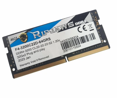 Оперативная память 32GB G.Skill Ripjaws PC4 3200 DDR4 3200 для ноутбука б/у