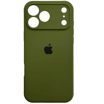 Чохол Fiji Silicone Case Full Camera для Apple iPhone 17 Pro бампер накладка із захистом камери Forest Green
