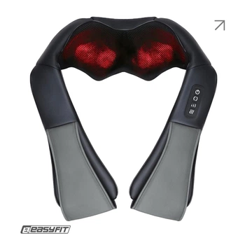 Массажер для шеи EasyFit Shiatsu (шиацу-массаж плеч и тела роликовый) (A-046144)