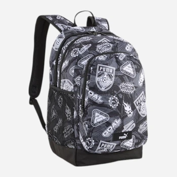 Рюкзак спортивный 29 л вмещает формат А4 Puma Academy 09115017 Black-Football AOP (4069162002655)