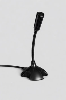 USB-микрофон VIKEFON для ПК и ноутбука с настольной подставкой чёрный