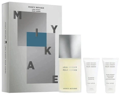 Zestaw męski Issey Miyake L'eau de Issey Pour Homme Woda toaletowa 125 ml + Żel pod prysznic 50 ml + Balsam po goleniu 50 ml (3423222106492)