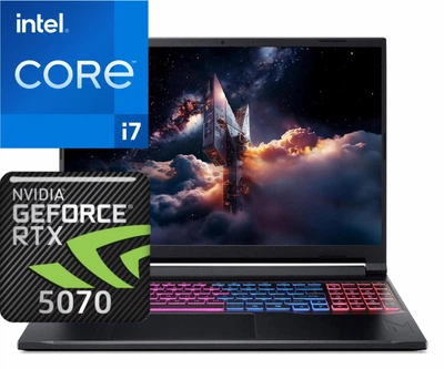 Ноутбук (2025) геймерский Acer Nitro V16S AI Core 7-240H/ 64GB / 2TB+2TB/ Win11x Licensed/ RTX5070 / 16" 180Hz