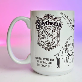 Чашка Harry Potter (Slytherin) 430 білий