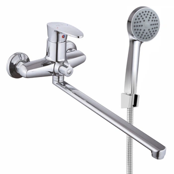 Смеситель для ванны с длинным изливом RJ COOL RJFA051-11CH, хром