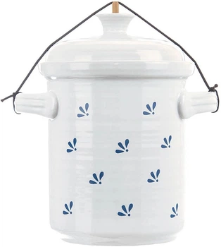 Pojemnik do kiszenia Orion  ModroBila ceramiczny z pokrywką 2.5 l (8592381179571)