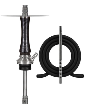 Шахта для кальяна Aroma Hookah Uniform Steel Black 41см черная пол уплотнитель арома хука юниформ стил с диффузором