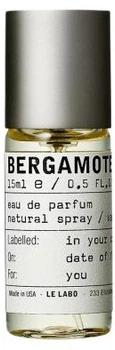 Miniaturka Woda perfumowana unisex Le Labo Bergamote 22 15 ml (811901022417)