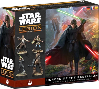 Дополнение к настольной игре Atomic Mass Games Star Wars Legion 2.0: Герои Повстания (английское издание) SWQ14 (841333133009)