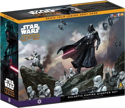 Дополнение к настольной игре Atomic Mass Games Star Wars Legion 2.0: Стартовый набор Галактической Империи (английское издание) SWQ02 (841333132033)