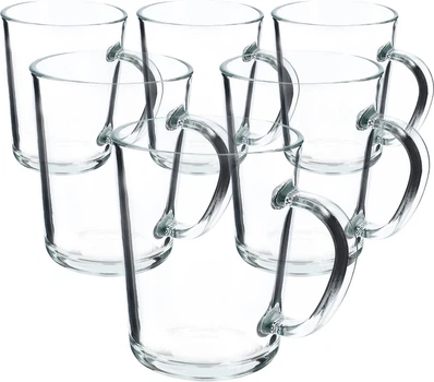 Набір склянок Kadax Rovte для кави та чаю 6 шт 410 мл (5903699483657)