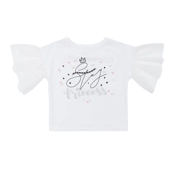 Детская футболка для девочки UA16 3СК142 (2-258) 98 см Белая (ROZ6400012919)
