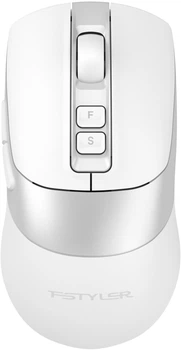 Мышь A4Tech Fstyler FB50C Plus Wireless/Bluetooth White (4711421002875)