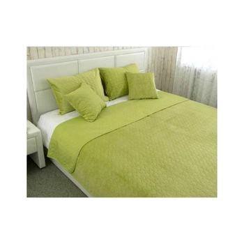 Покрывало Руно двухстороннее VeLour Зеленое 150х220 см (360.55_Green banana) Руно 360.55_Green banana 876849