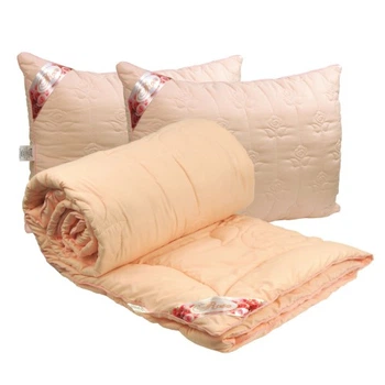 Одеяло Руно набор одеяло 200х220+2 подушки 50х70 (925.52Rose Pink) Руно 925.52Rose Pink 895664