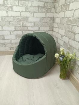 Будинок лежанка для котів та собак Animals_joy Корзина S 34*34 см (221)