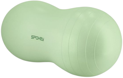 М'яч для фітнесу Spokey Lova з насосом Зелений (5905339415318)