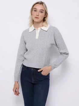 Джемпер жіночий Colin's CL1076352MGA XS Grey Melange (8684112820774)