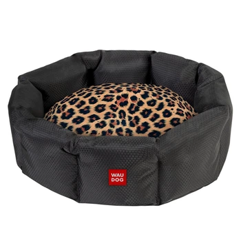 Лежак для собак WAUDOG Relax Леопард L 49х59х20 см (315-4066 Col)