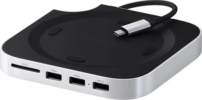 Док-станція Satechi Stand & Hub for Mac Mini M4/M4 Pro (2024) (ST-GNMMES)