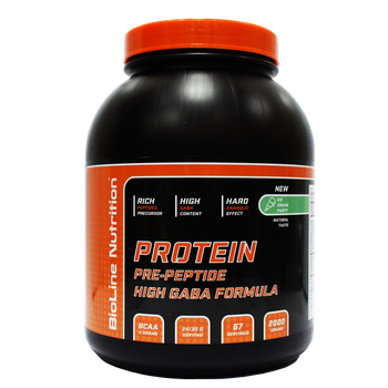 Протеїн для схуднення 80% 2кг Bioline Nutrition Морозиво пломбір (Банка)