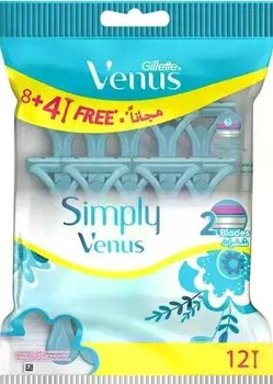 Набор одноразовых бритвенных станков Gillette Venus Simply 12 шт