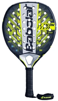 Ракетка для падела, падел-тенниса Babolat Counter Veron 2025, желто-черная