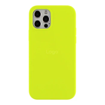 Чохол Silicone Case Full Size (AA) для iPhone 12 Pro Max 40.Shiny Green