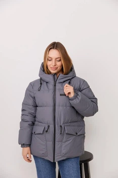 Жіноча куртка Kim графітова Розмір L-XXL