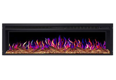 Электрический камин ArtiFlame 3D с эффектом реального огня черный декоративный