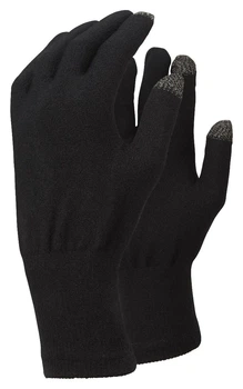 Перчатки трекинговые сенсорные Trekmates Merino Touch Glove Black XL (100026878)