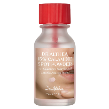 Точечное средство против воспалений с каламином и кислотами Dr.Althea 15% Calamine Spot Powder, 15 мл