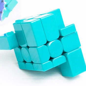 Дзеркальний куб магнітний MoYu MFJS Mirror Magnetic UV салатовий