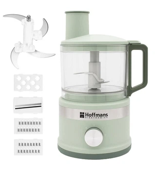 Подрібнювач кухонний Hoffman HM-2076 2.5 л 5в1 1000 Вт Оливковий