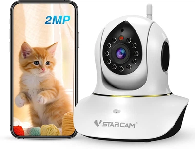 Камера для кошек/домашних животных с поддержкой WiFi 2,4 ГГц VSTARCAM 720P